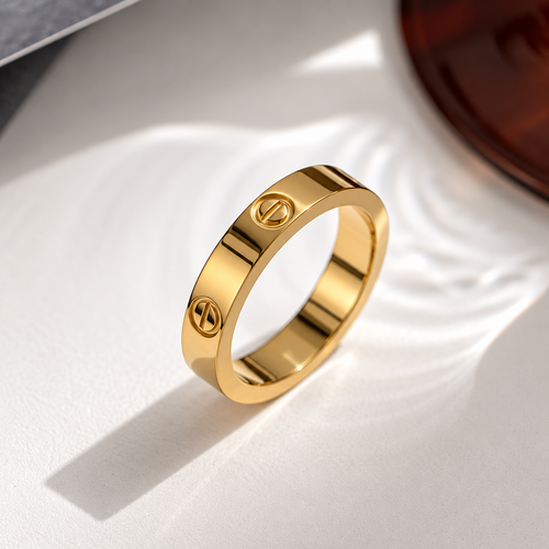 Love Stainless Steel Ring
